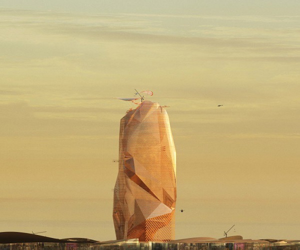 شهر عمودی در قلب صحرای آفریقا+تصاویر شهر عمودی در قلب صحرای آفریقا+تصاویر