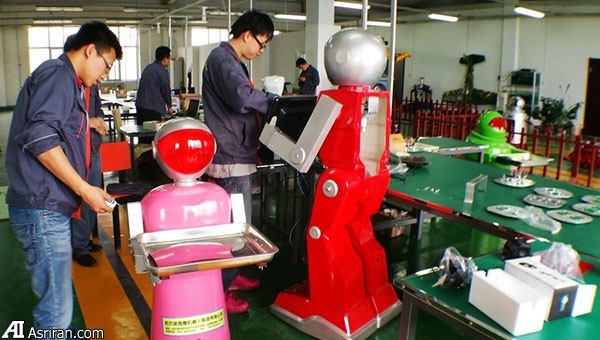 نگاهی گذرا به داخل یک کارخانه تولید ربات در چین