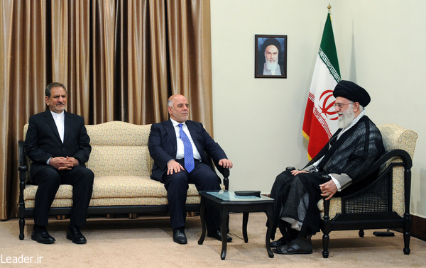 دیدار نخست وزیر عراق با مقام معظم رهبری