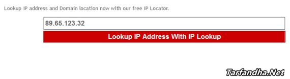 پیدا کردن موقعیت مکانی و مشخصات یک IP