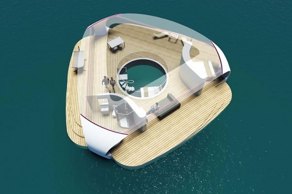 ساخت نخستین ویلای شناور جهان