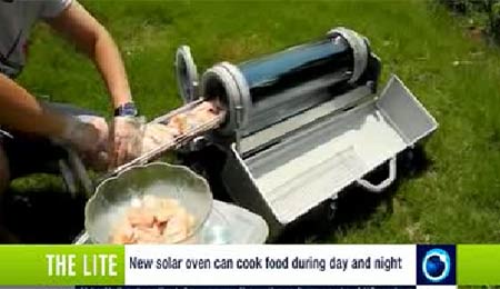 ساخت کباب پز خورشیدی