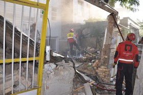 مجروحیت 4 کارگر در حادثه انفجار یک واحد صنعتی در سرخه