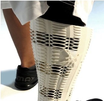 طراحی پوست چاپی برای اندام پروتزی