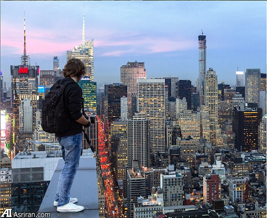 دو ستاره اینستاگرام بر فراز سازه‌های مرتفع جهان