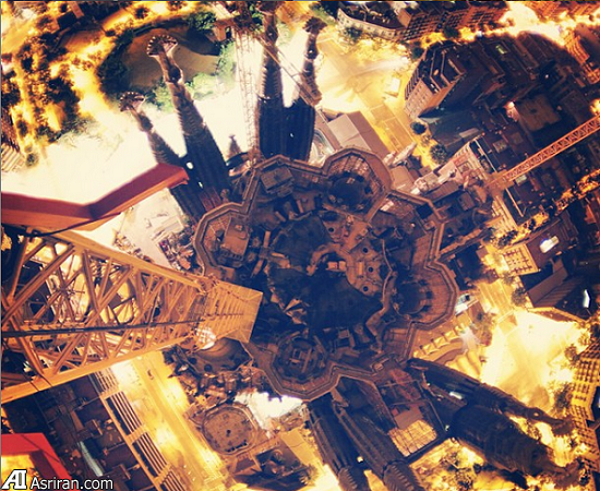 دو ستاره اینستاگرام بر فراز سازه‌های مرتفع جهان