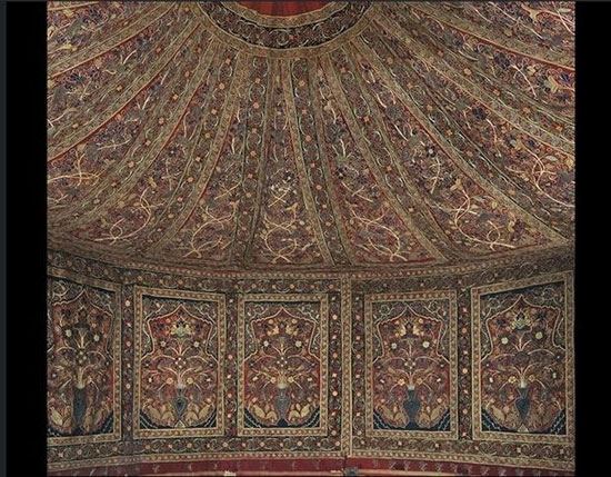 خیمه سلطنتی قاجاریه در آمریکا (+عکس)