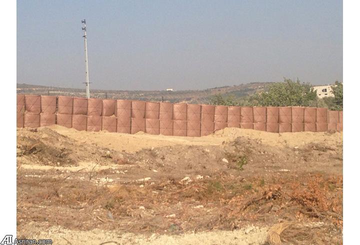 دیوار کشی در مرز ترکیه با سوریه (+عکس)
