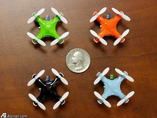 معرفی کوچک‌ترین کوادکاپتر جهان