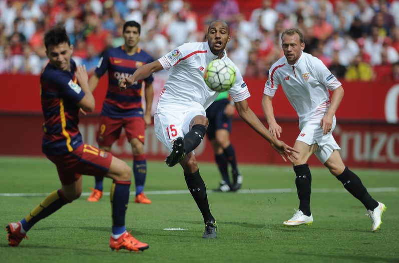 سویا 2 - بارسلونا 1 / شکست بارسا بی مسی ، بی اینیستا(+گزارش تصویری)