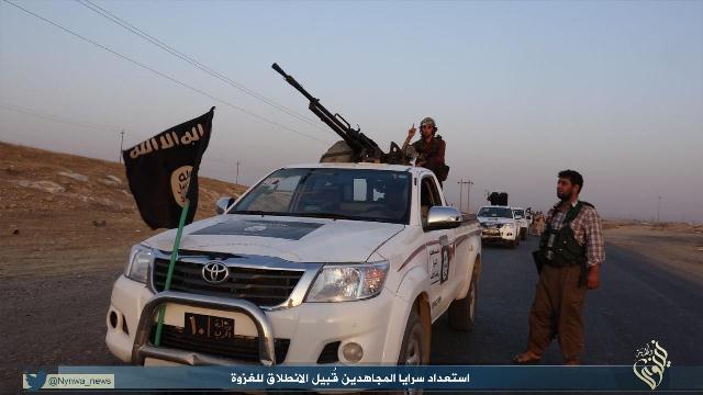 سوال آمریکا: داعش این همه تویوتا از کجا آورده است؟