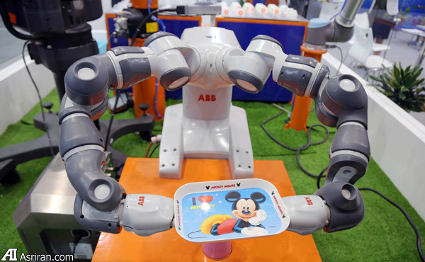 درخشش ربات‌های صنعتی در نمایشگاه بین المللی صنعت چین