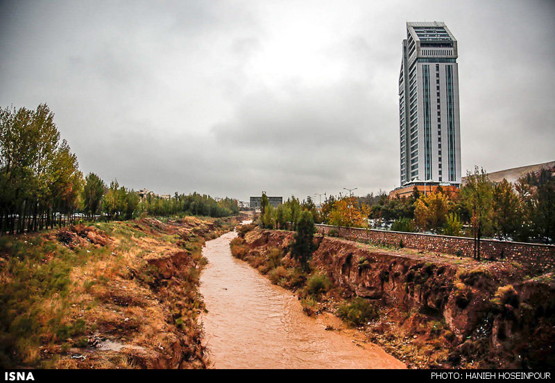 عکس بارون پاییزی شیراز