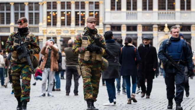 سطح هشدار امنیتی در بروکسل به بالاترین حد ممکن افزایش یافت