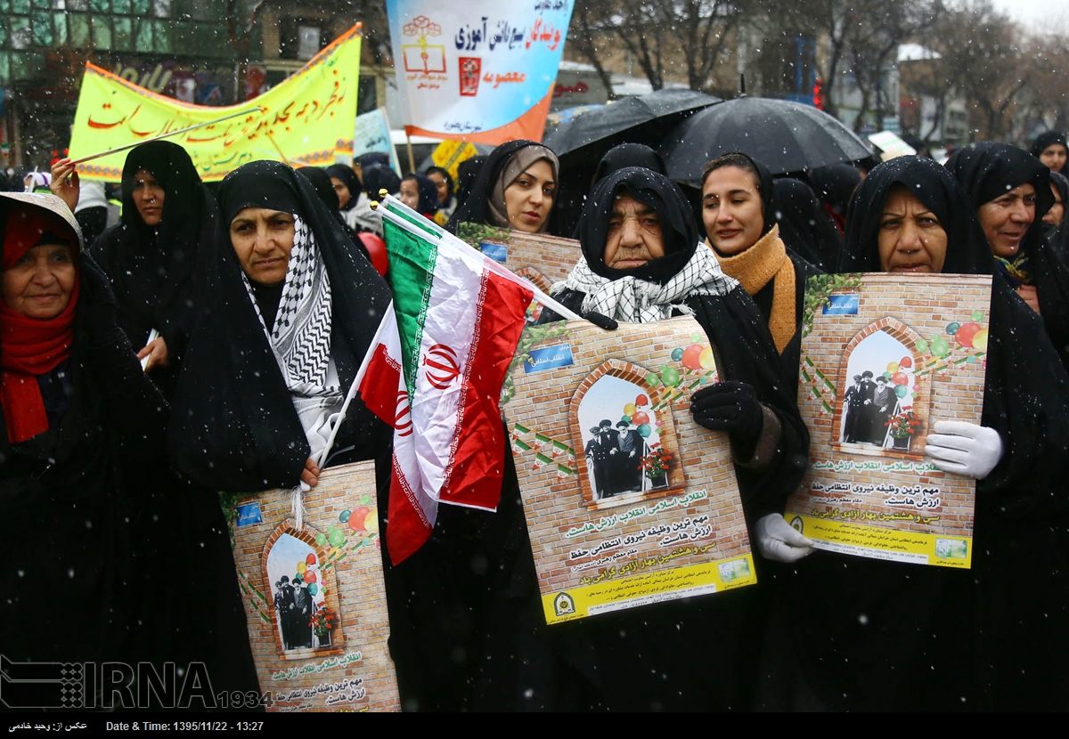 راهپیمایی 22 بهمن در استان ها (+عکس)