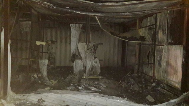 آتش‌سوزي محل هيات قايقراني بوشهر / 50 قایق تک نفره سوخت/ خسارت 150 میلیون تومانی به ورزش بوشهر