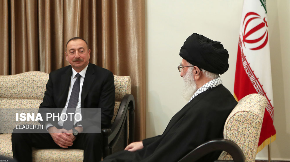 دیدار رییس جمهور آذربایجان با مقام معظم رهبری (+عکس)