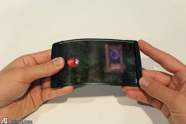 «هولوفلکس»؛ تلفن همراه با بدنه و نمایشگر هولوگرافی انعطاف‌پذیر