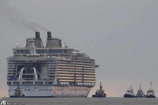 «هارمونی دریاها»؛ بزرگترین کشتی کروز حال حاضر جهان