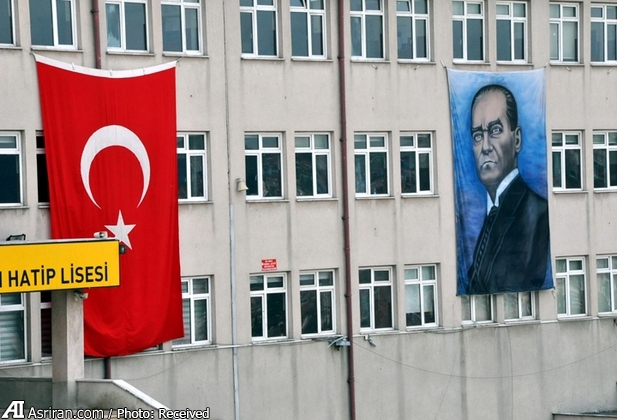 حساسیت به زشت کشیده شدن تصویر آتاترک در ترکیه (+عکس)