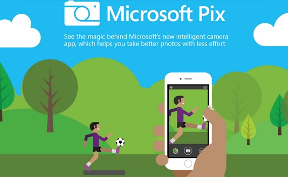 اپلیکیشن Microsoft Pix به iOS می آید