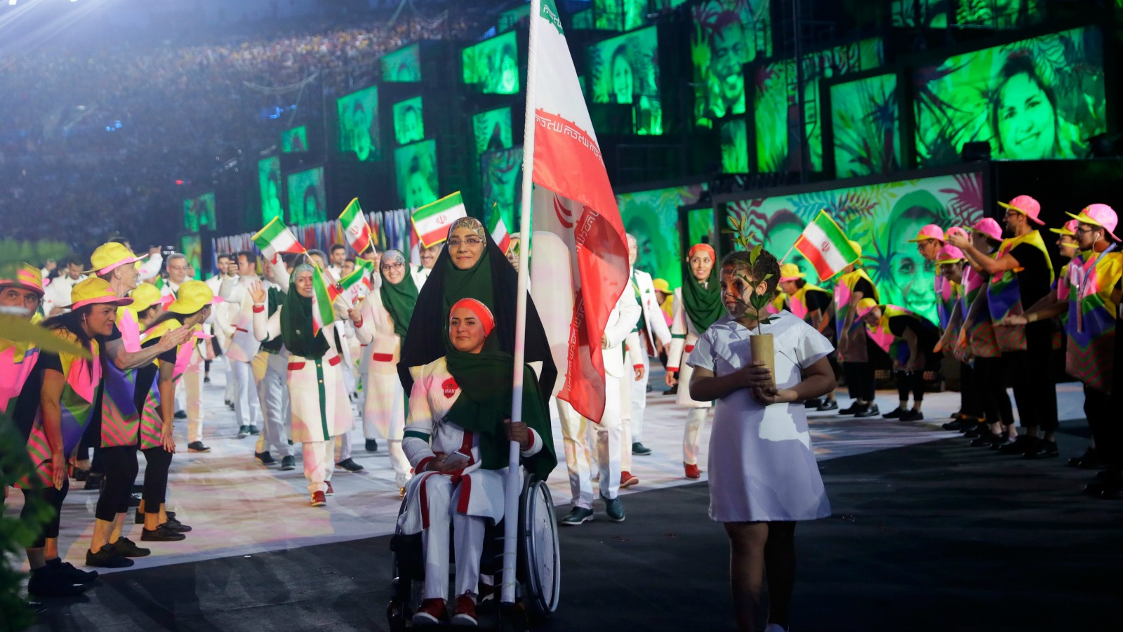 گاف خبرگزاری آسوشیتد پرس : زهرا نعمتی نخستین پرچمدار زن کاروان المپیک ایران!
