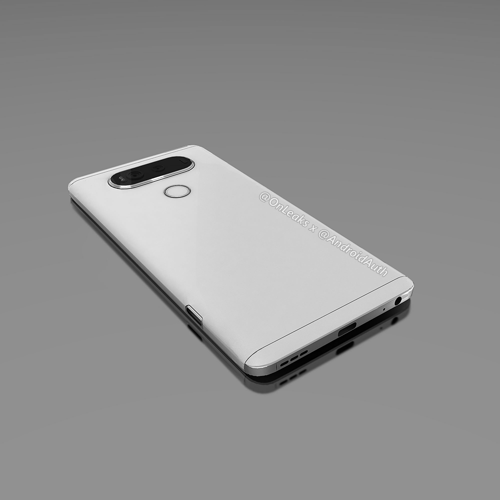 نخستین رندرهای LG V20 فاش شد
