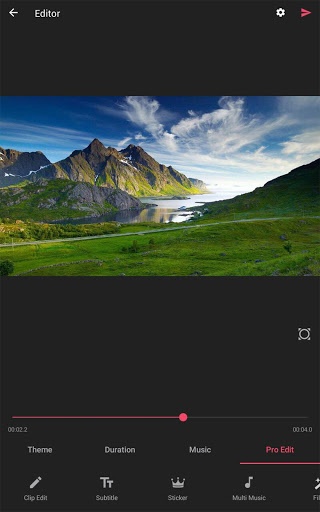 اپلیکیشن حرفه‌ای ویرایش فیلم روی موبایل