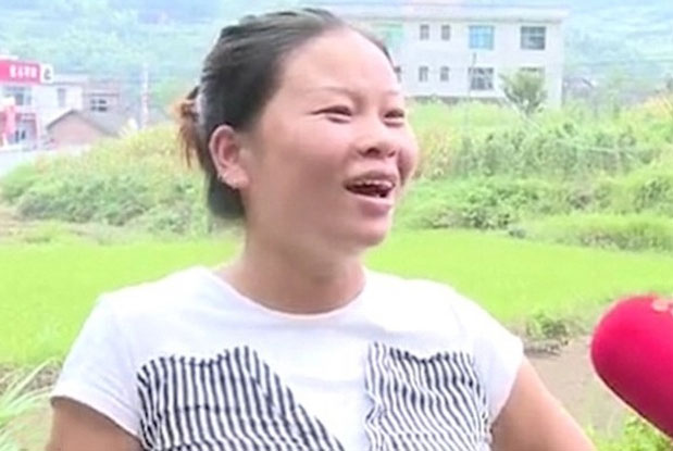 زن حامله عجیب در چین (+عکس)