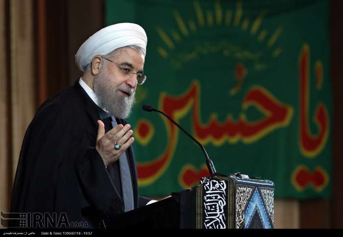 روحانی در مراسم عزاداری محرم در تایلند (+عکس)
