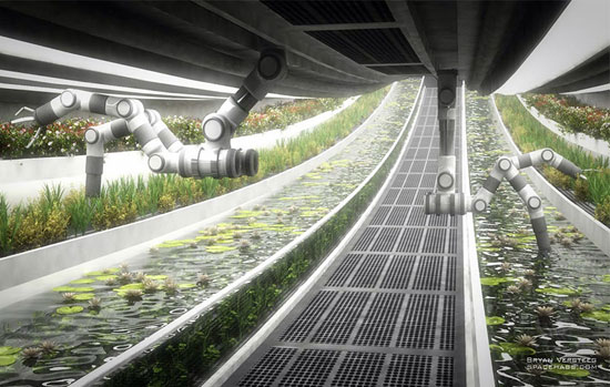 کشاورزی در فضا چگونه خواهد بود؟ (+عکس)