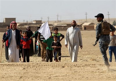 مردمی که از دست داعش فرار کردند (+عکس)