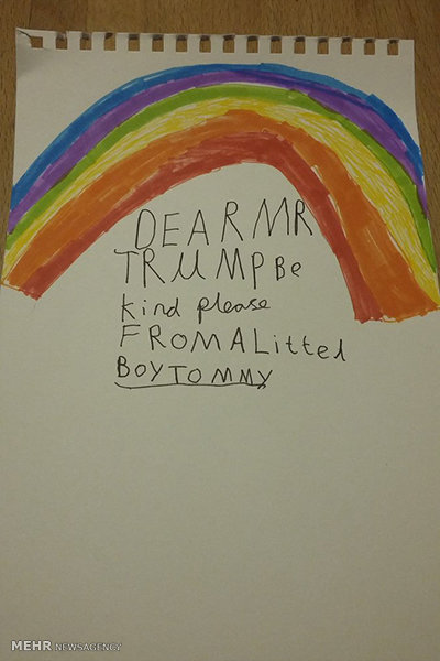 لطفا مهربان باش؛ نامه کودکان آمریکایی به ترامپ
