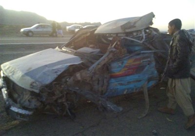 تصادف 2 خودرو در سیستان و بلوچستان/ 9 کشته و 21 زخمی