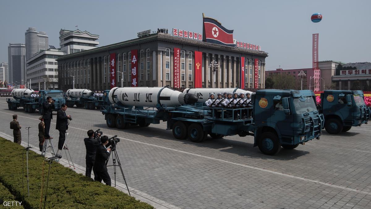 رژه بزرگ ارتش کره شمالی به مناسبت 105 مین سالگرد تولد پدر بزرگ (+عکس)