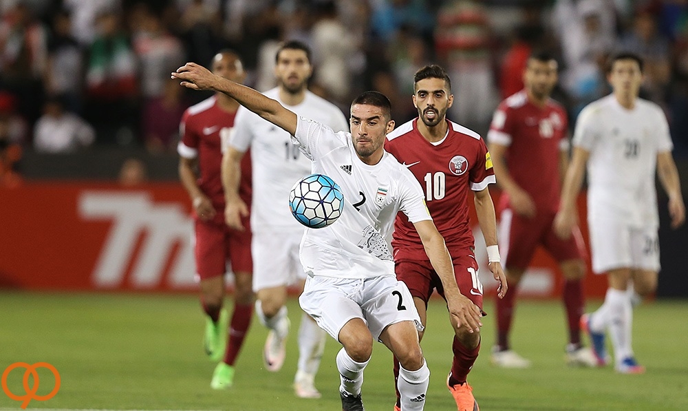 قطر 0 - 1  ایران /   3 امتیاز طلایی تیم کی روش (+جدول)
