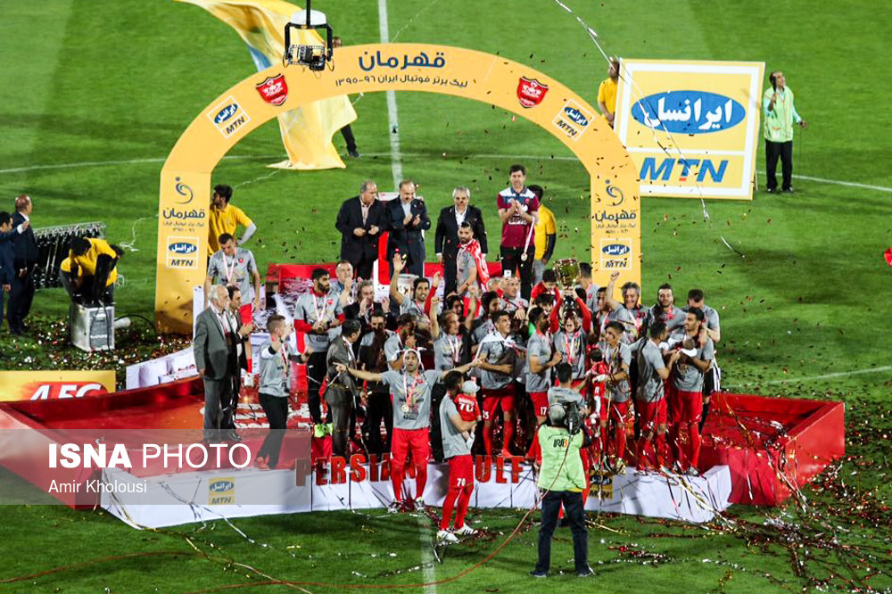 جشن قهرمانی پرسپولیس (عکس)