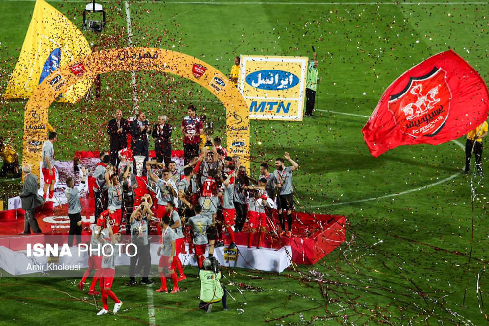 جشن قهرمانی پرسپولیس (عکس)