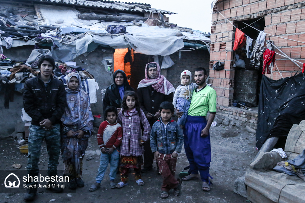 تصاویر تکان دهنده از زندگی خانواده های محروم فاضل آباد گلستان (عکس)