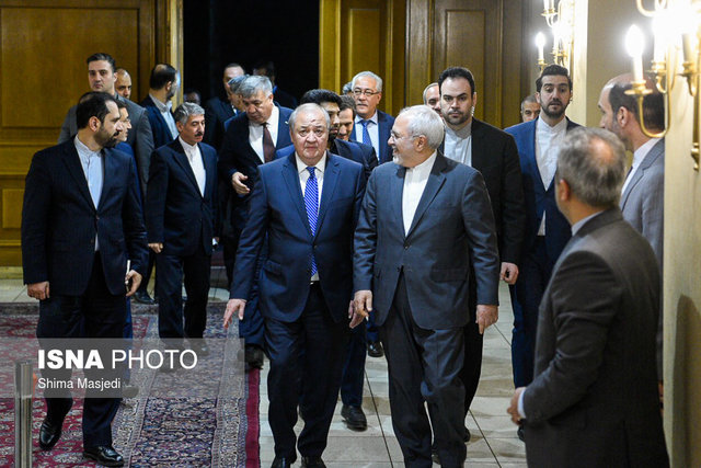 دیدار وزرای خارجه ایران و ازبکستان (+عکس)