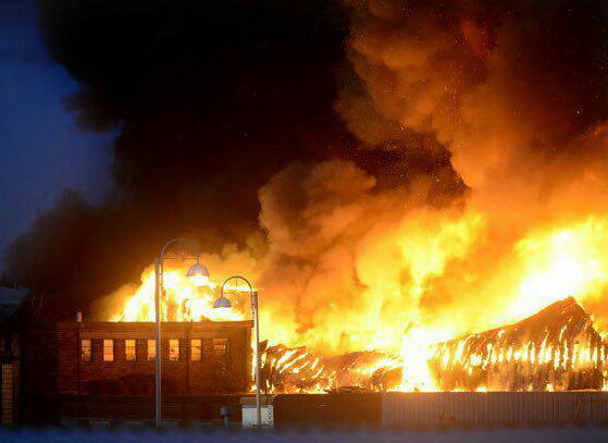 وقوع انفجاری مهیب در شهر &laquo;لستر&raquo; انگلیس (+عکس)