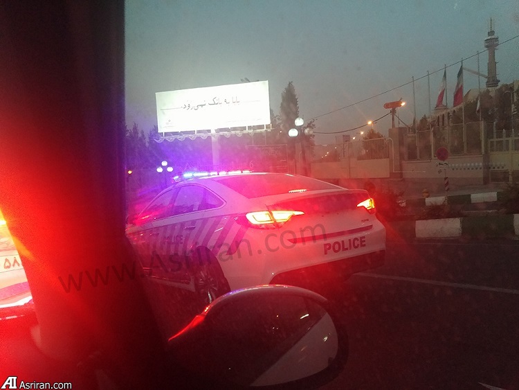 ماشین های پلیس خاص در تهران (عکس)