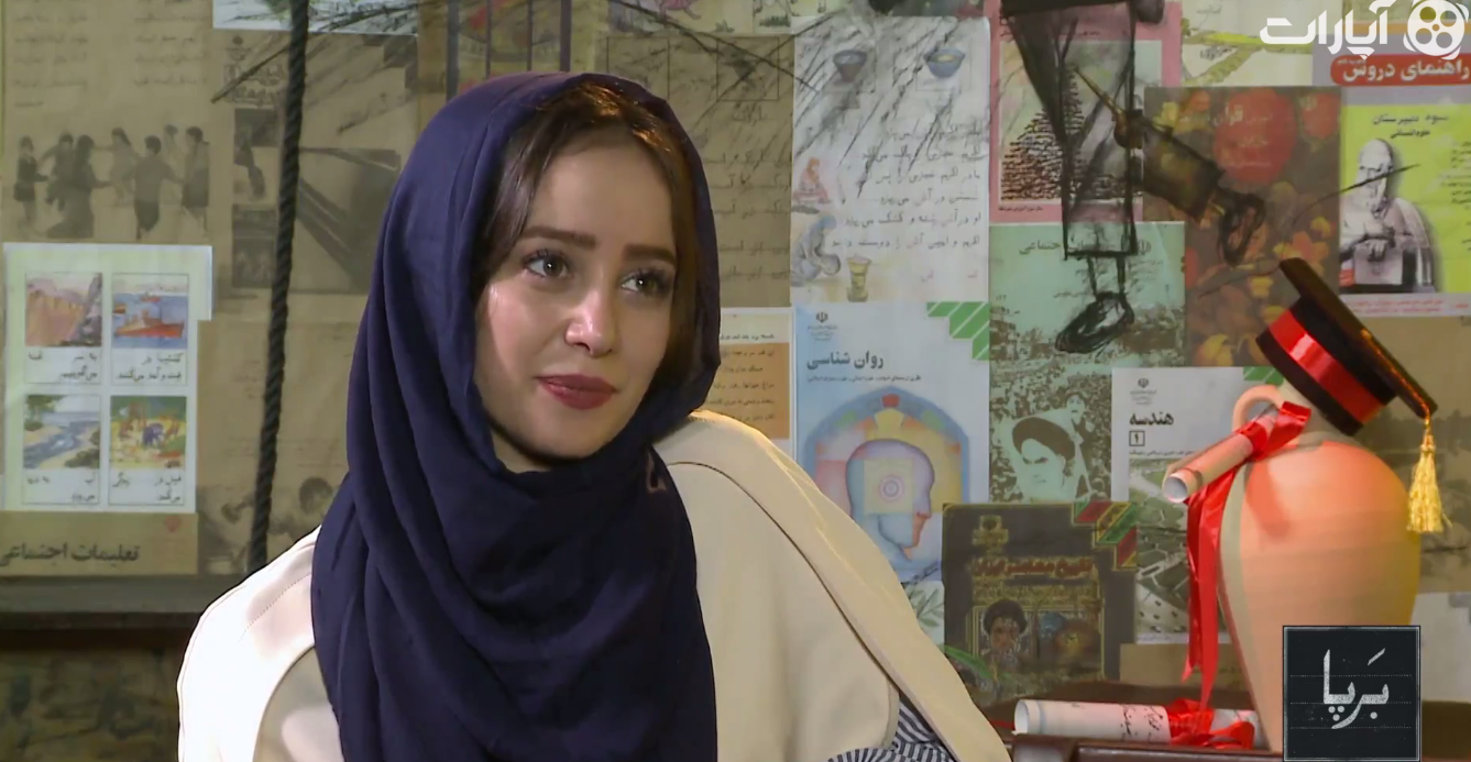 آشپزی نیتروژنی یک بازیگر در برنامه&zwnj;ای علمی