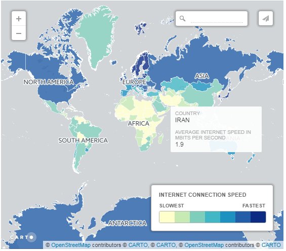 پرسرعت‌ترین اینترنت جهان متعلق به کدام کشور است؟