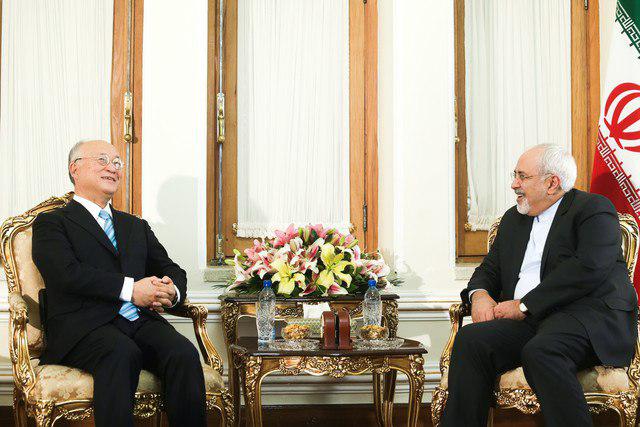 آمانو با ظریف دیدار کرد