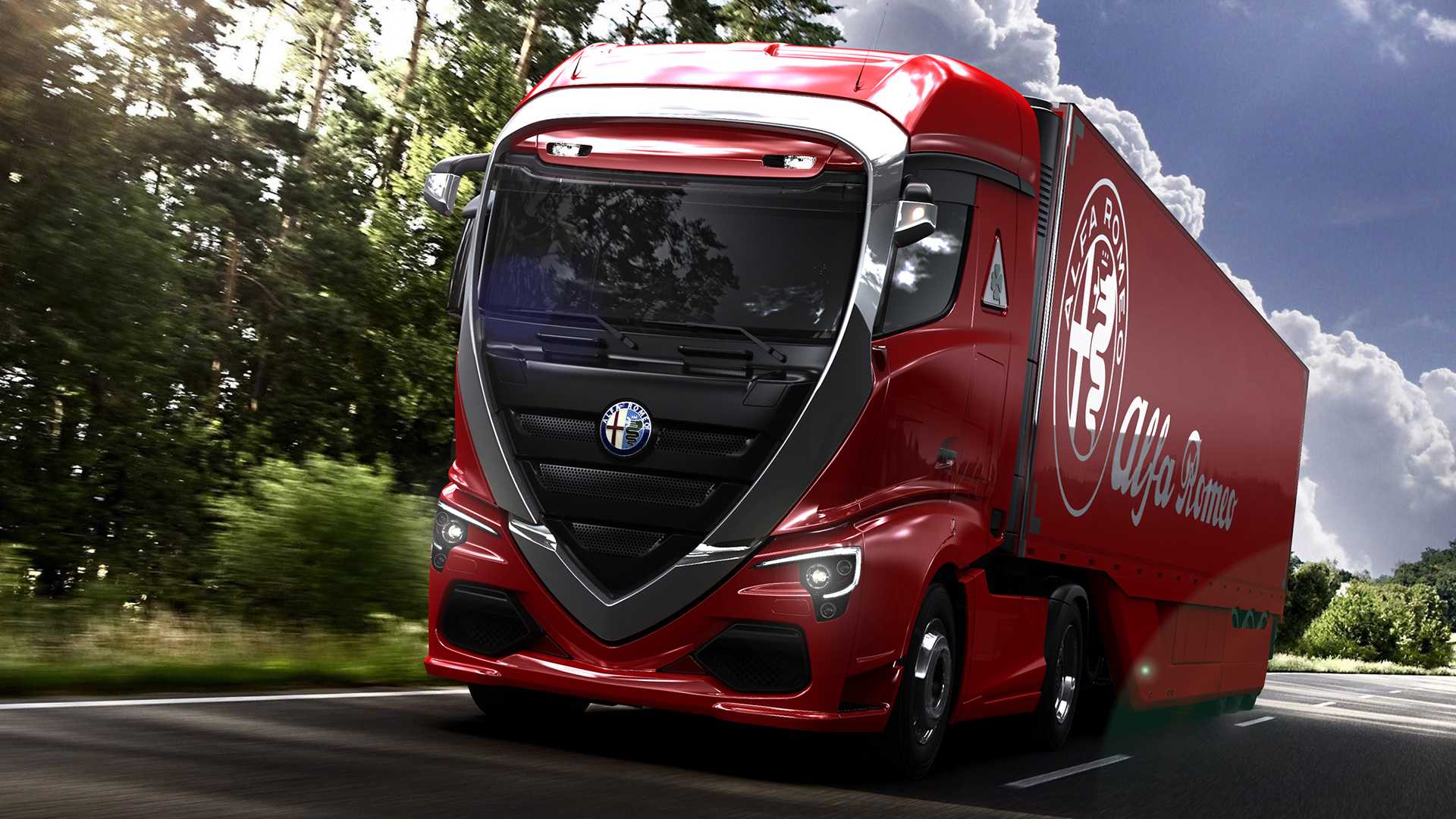 کامیون احتمالی آلفا رومئو/ زیبای بخش خودروهای تجاری