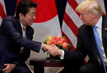 درخواست نامزدی ترامپ برای دریافت نوبل صلح از سوی ژاپن و به درخواست آمریکا!