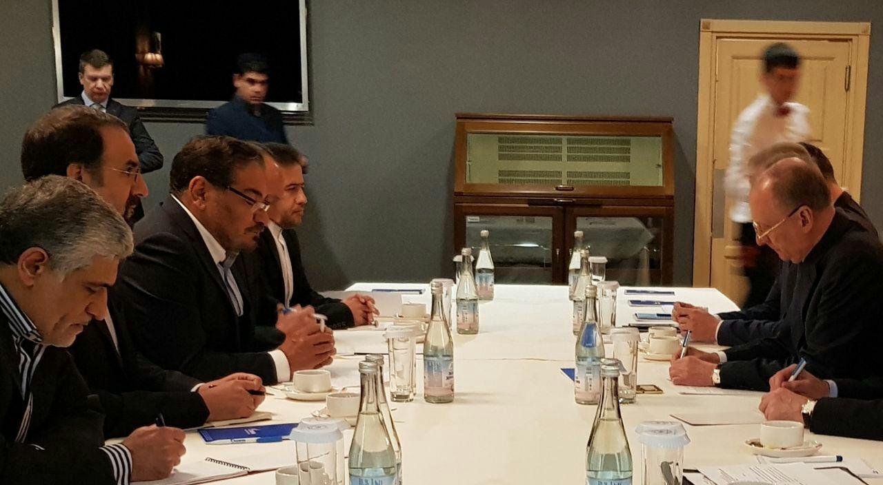 دیدار شمخانی با دبیر شورای امنیت ملی روسیه (+عکس)