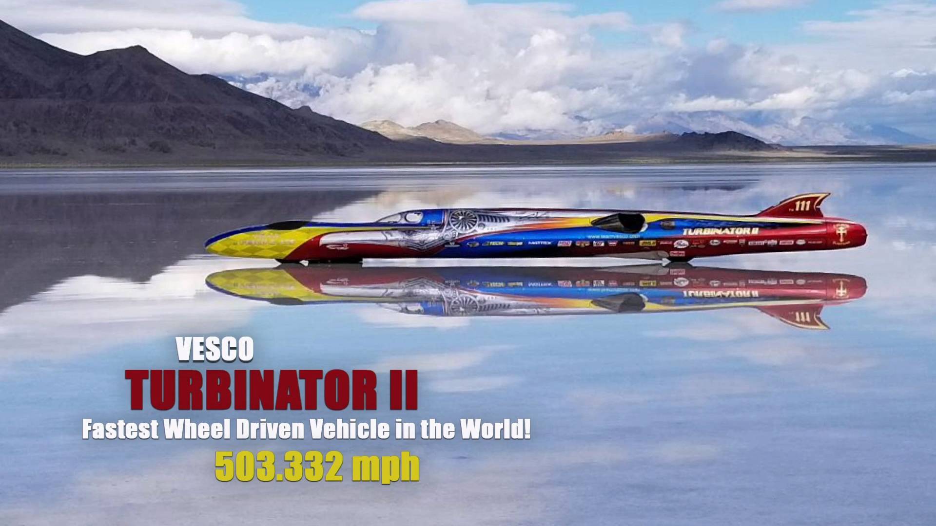 سریع‌ترین خودروی چرخ‌دار زمین/ سرعت 804 کیلومتر بر ساعت