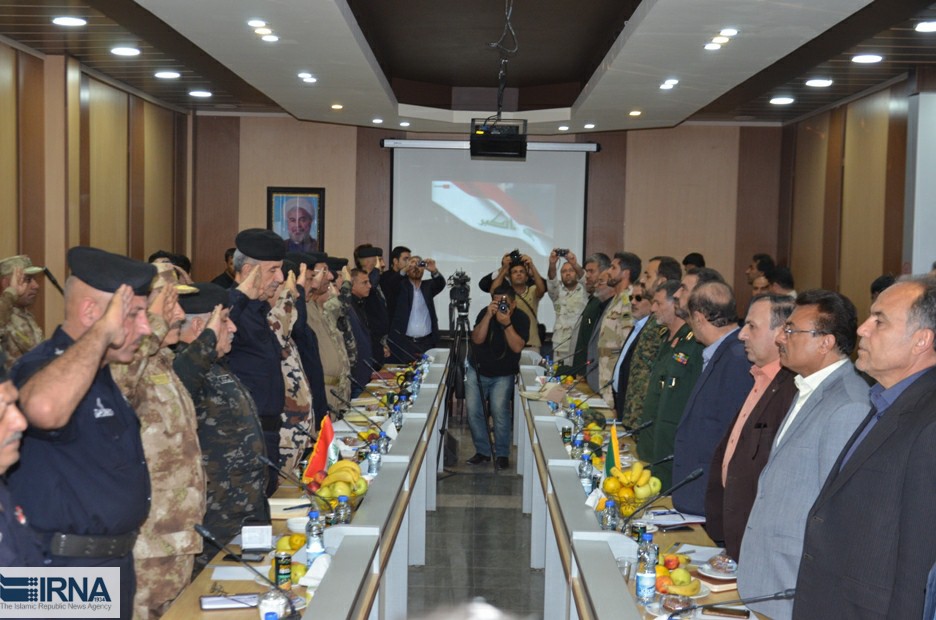 دیدار اربعینی ایران و عراق در زرباطیه - مهران (عکس)